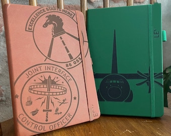 Custom Military Patch Notebook