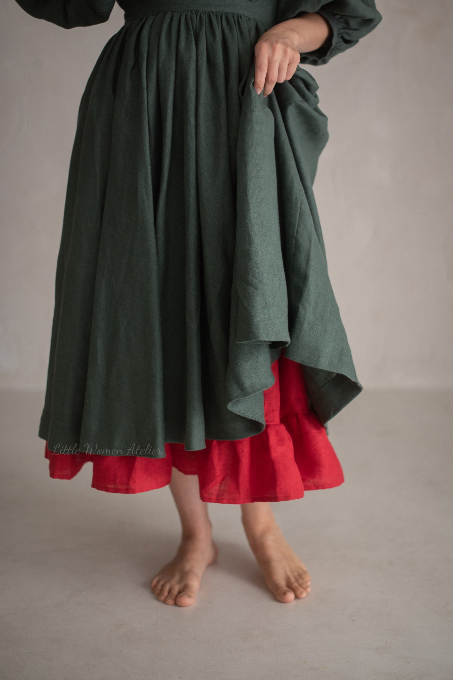 diy luau skirt