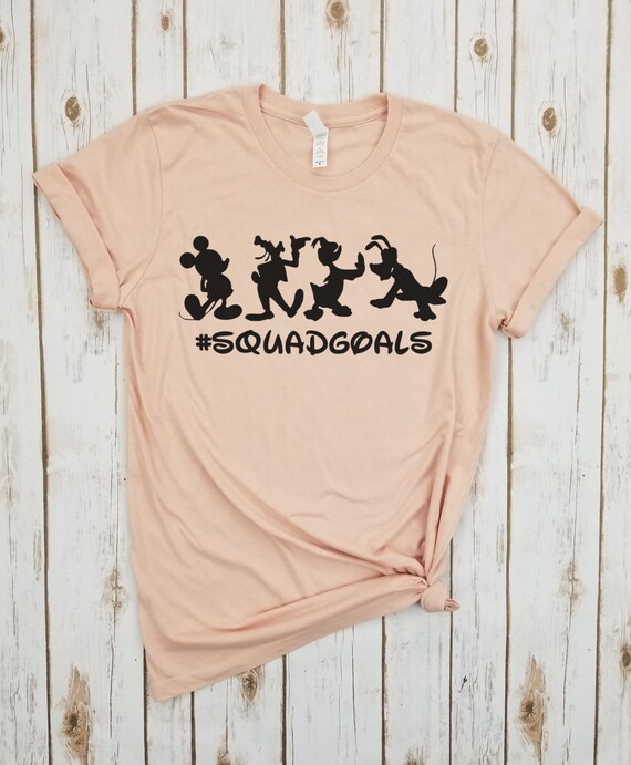 disney squad goals shirt