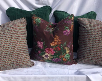 Collection of Decorative Pillows featuring a vintage Ralph Lauren.#030