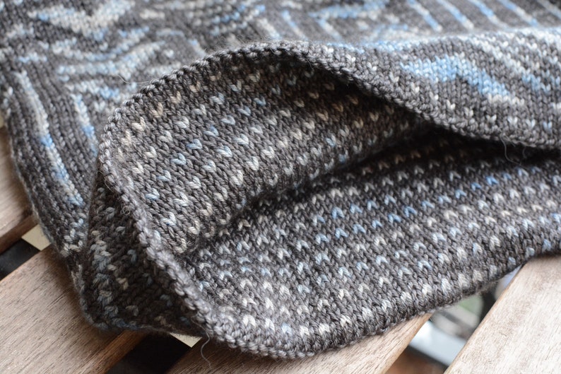 Mount Rainier Cowl Knit Pattern Digital Download
