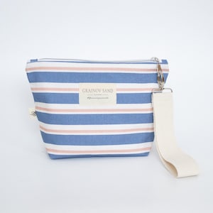 Große Kulturtasche mit Reißverschluss. MARGOT OCEAN