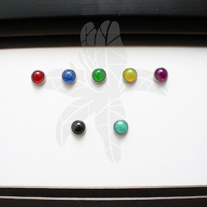 Final Fantasy 7 Materia Stud Earrings