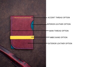 Custom Leather Wallet: Handmade Slim Card Holder, USA Artisan