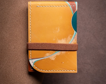Handmade Leather Bifold Wallet: USA Made Card Holder