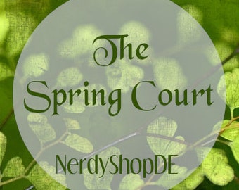 Das Reich der sieben Höfe / The Spring Court inspirierter Lippenbalsam