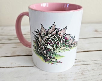 Stegosaurus Overgrowth Skeleton 11oz Ceramic Mug