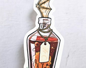 Blood Boil Poison Potion Weatherproof Decal Sticker