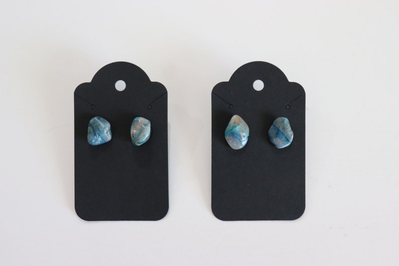 Chrysocolla Stud Earrings image 6