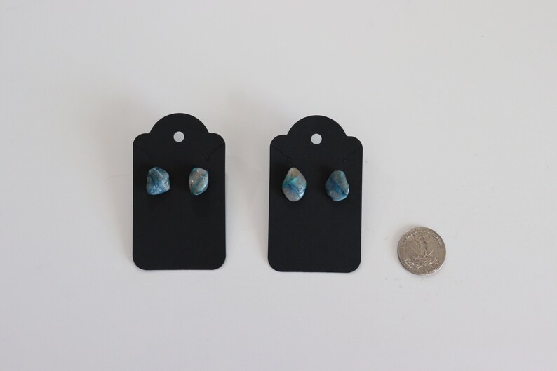 Chrysocolla Stud Earrings image 9