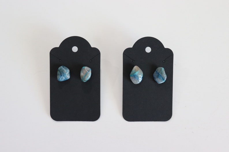 Chrysocolla Stud Earrings image 10