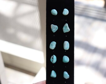 Amazonite Stud Earrings