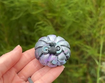 Maleficent - Villain Princess Pumpkin - Polymer Clay - Pumpkin Figurines