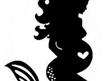 Download Baby Mermaid Svg Etsy