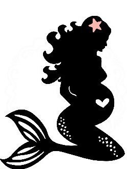 Free Free 180 Pregnant Mermaid Svg Free SVG PNG EPS DXF File