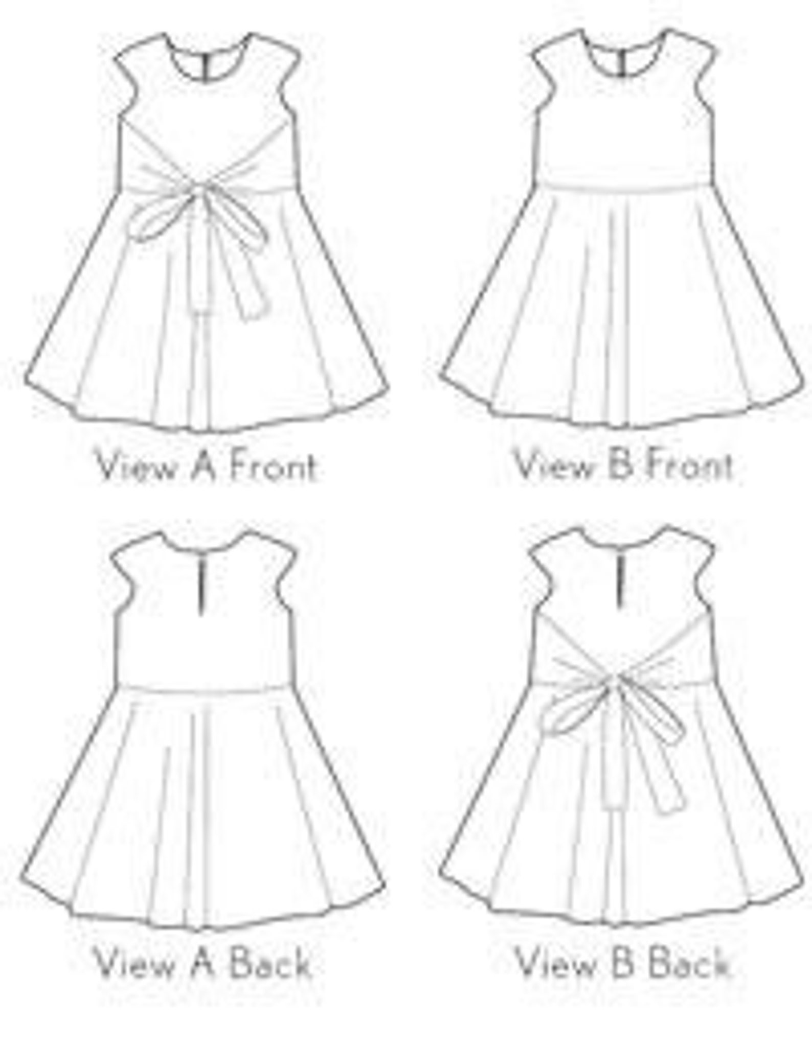 Oliver S Cartwheel Wrap Dress Paper Sewing Pattern Etsy UK