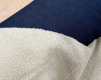 Cotton Shearling Denim