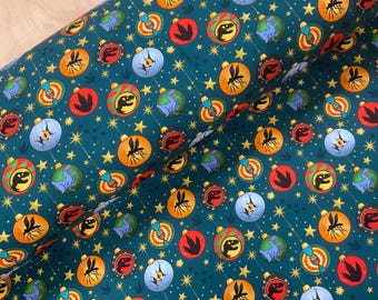 Jurassic Baubles Cotton Jersey