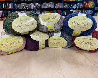 James C. Brett Marble Chunky Yarn 200g