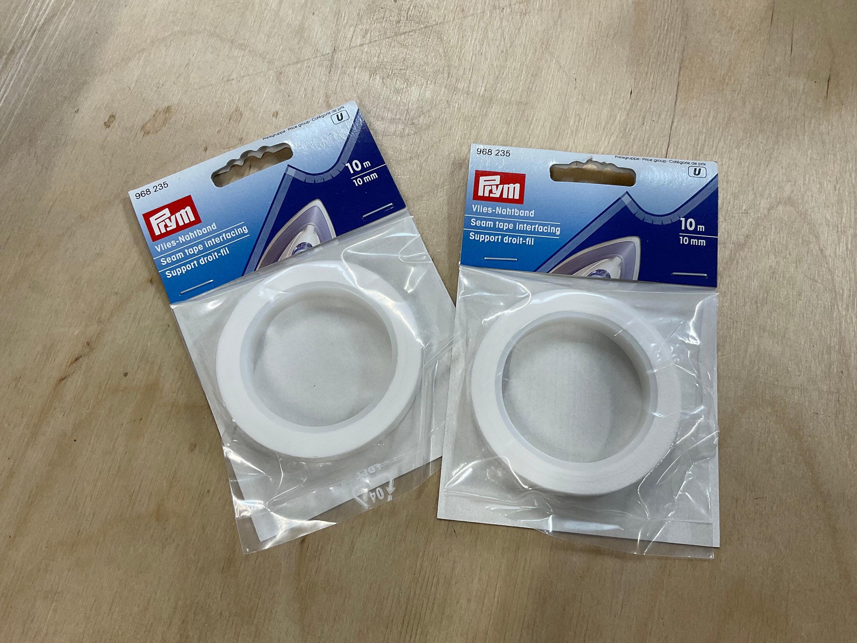 Nastro Di Cucitura Termoadesivo Prym - Bianco, 10mm X 10m, Per Rinforzo Cuciture