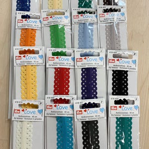 Prym 40cm Love Lace Closed Ended Zips - Various Sizes and Colours