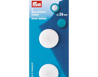 Prym Cover Buttons 29mm