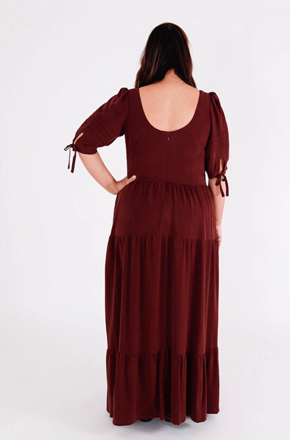 Chalk and Notch Shay Dress Paper Sewing Pattern (sizes 0-30) - Etsy