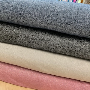 Tissu jersey à paillettes