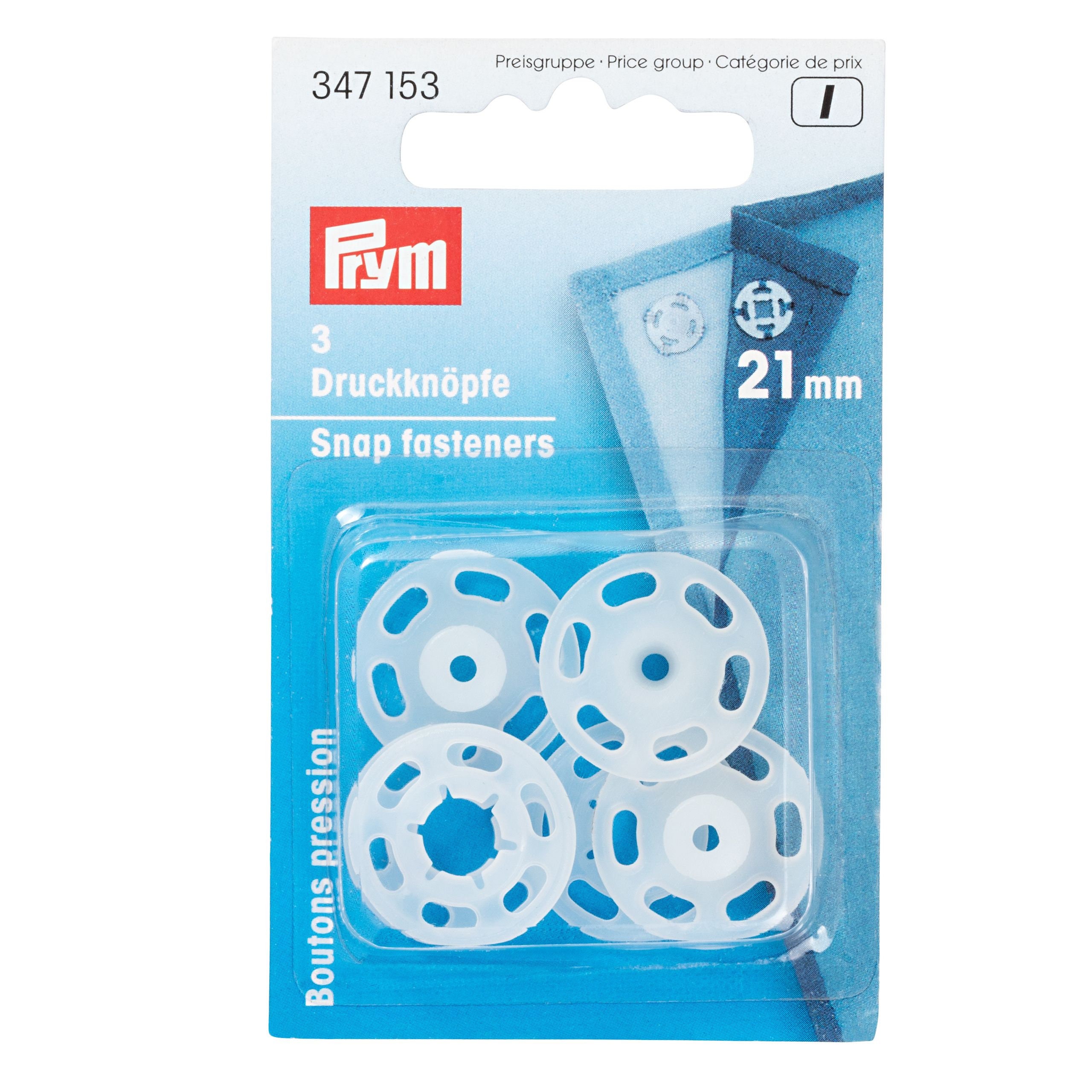 Prym Snaps, size 6