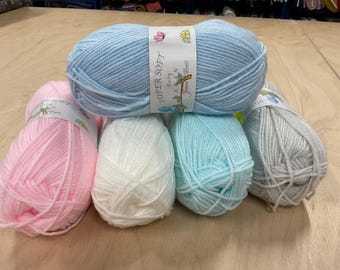 James C. Brett Super Soft Baby Aron Yarn 100g