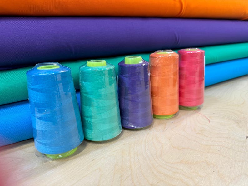 Solid Colour Overlocker Cones