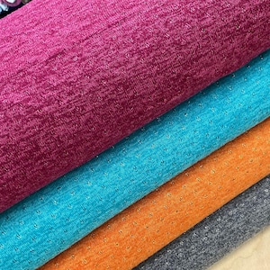 Tissu jersey ratière scintillant en solde