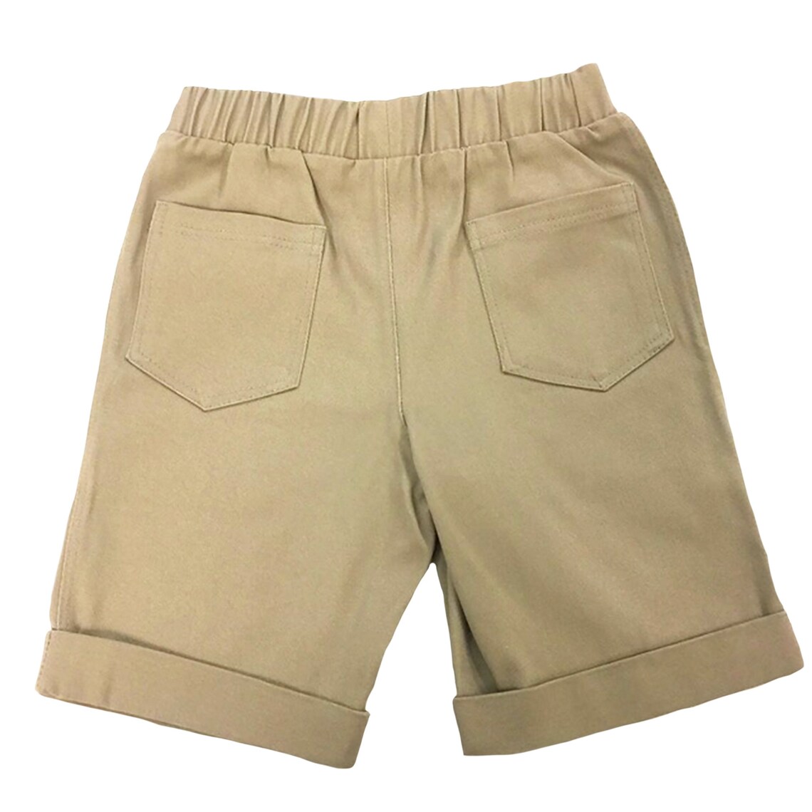 Boys Bermuda Khaki Twill Uniform School Shorts// Little Boys Bermuda