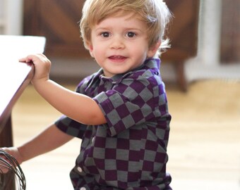 black dress for wedding amazon Collared Short Sleeve Shirt Green Gingham 10-11Y