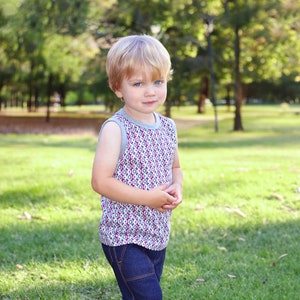 O Boys Tank Top • Available in Infant, Toddler and Kids sizes • 6 months, 12 months, 18 months, 2T, 3T, 4T, 5, 6 and 6X