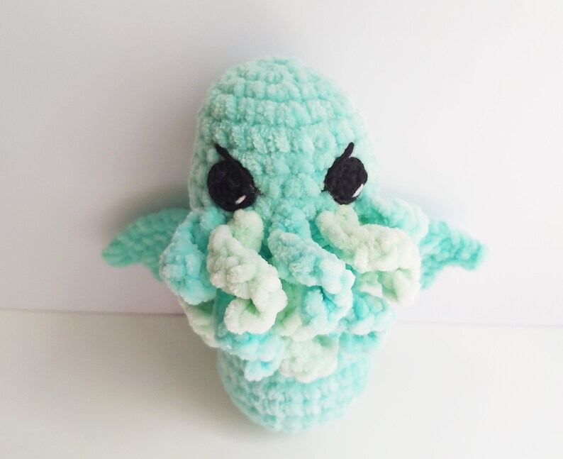 Cthulhu Crochet Pattern Amigurumi Lovecraft Call of Cthulhu Etsy