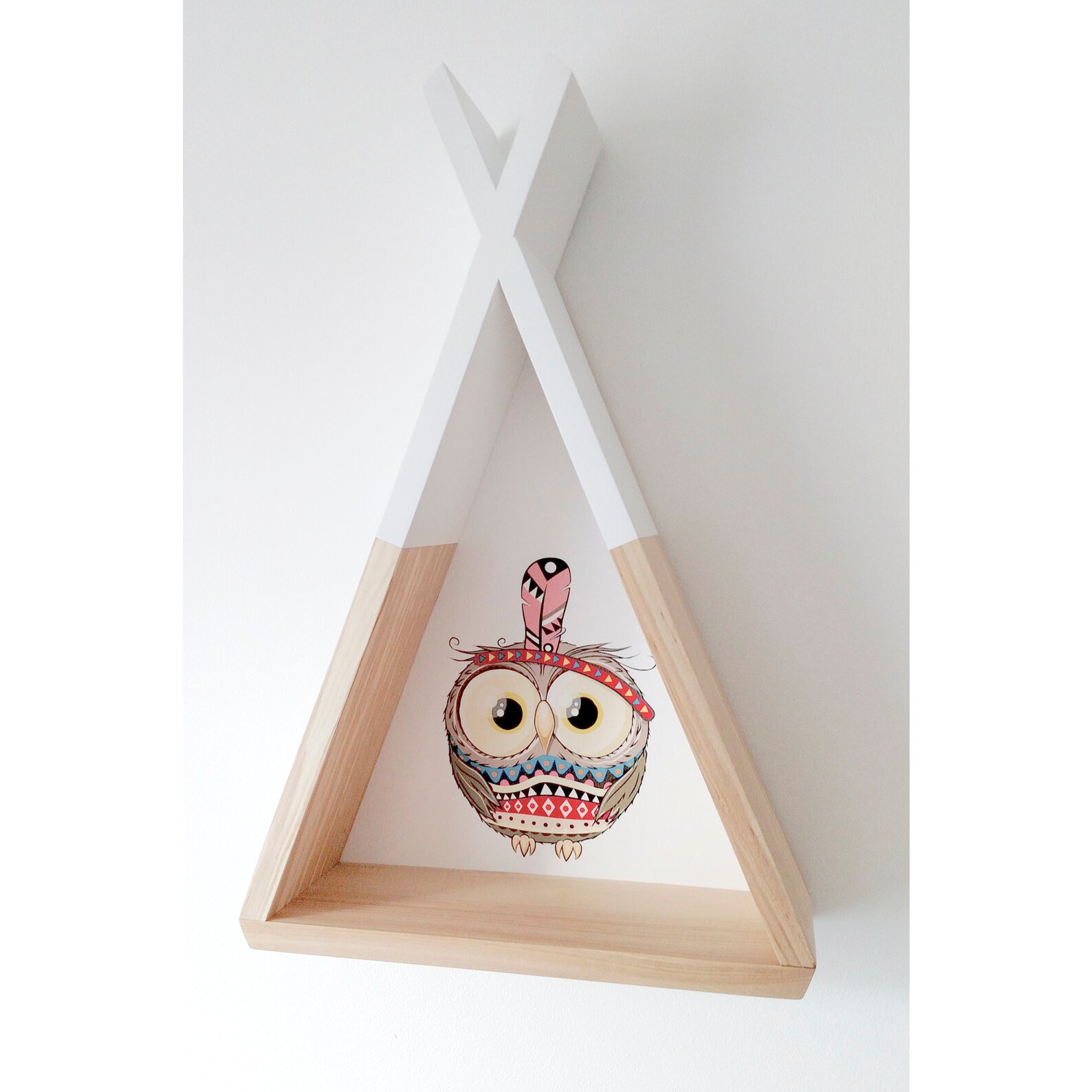 Nursery Shelves. TeePee shelf. Shelves kids. TeePee Shelves. Etsy