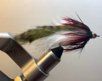 2 Pack of The Brave Flies, Streamer, Bass Fly, Zonker Fly, Fly Fishing, Fly Fishing Flies