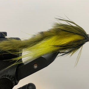 2 Pack of The Brave Flies Bluegill Pattern, Streamer, Bass Fly, Zonker, Fly Fishing, Fly Fishing Flies,