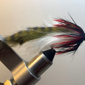 2 Pack of The Brave Flies, Streamer, Bass Fly, Zonker, Fly Fishing, Fly Fishing Flies,