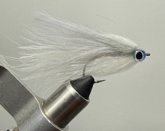 2er Pack fettarme Elritze, Shad Imitationsfliege, Streamer Fliege, nicht gewichteter Streamer, Bass Fliegenpilz, Imitationsfliege
