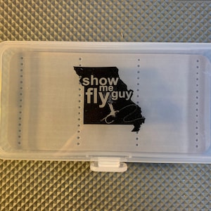 1 Fly box, streamer box, show me fly guy fly box