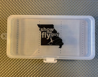 1 Fly box, streamer box, show me fly guy fly box
