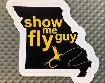1 Show Me Fly Guy Sticker