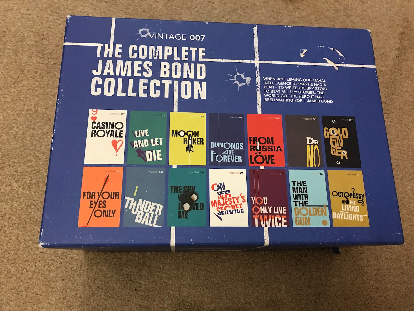 james bond books in order