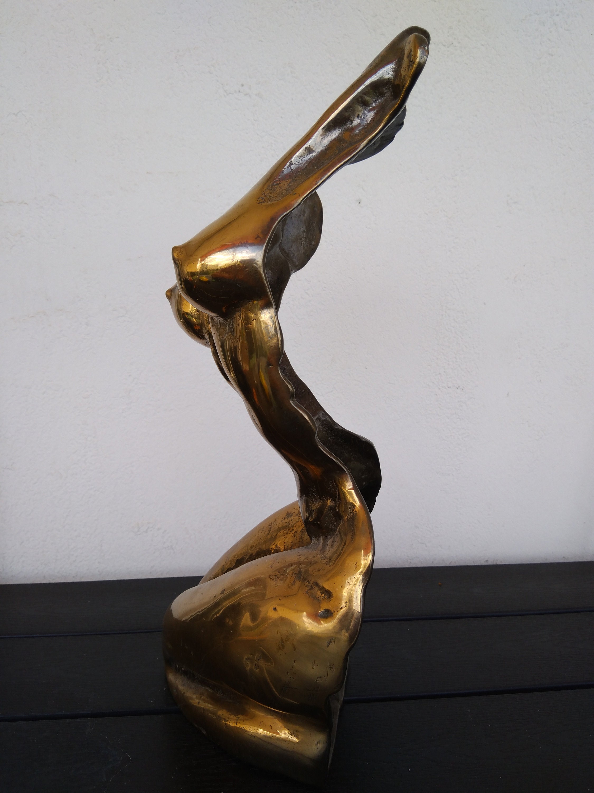 Bronze Sculpture Yves Lohe Original Scupturewoman Bust Etsy Canada