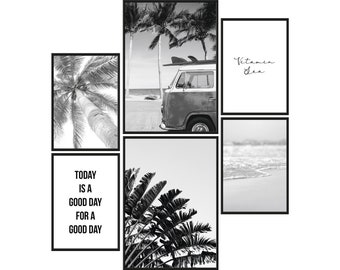Beach Poster Set Etsy