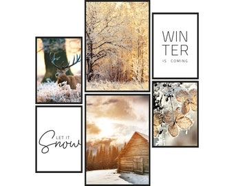 Premium Poster Set Ballerina 6 Bilder Als Stilvolle Wanddeko Etsy