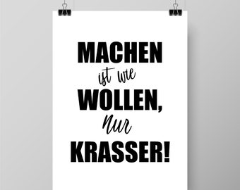 Saying Poster Home Sweet Home Wall Decoration Din Etsy
