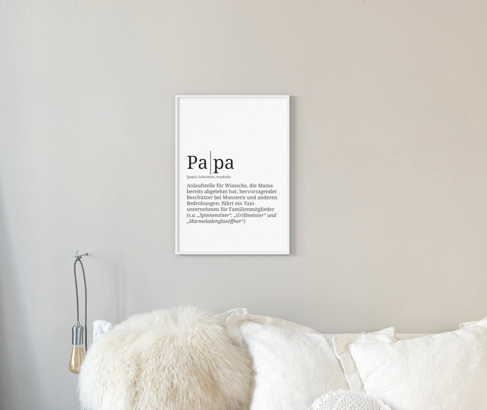Definition Papa Format wählbar Premium SpruchPoster für Etsy.de